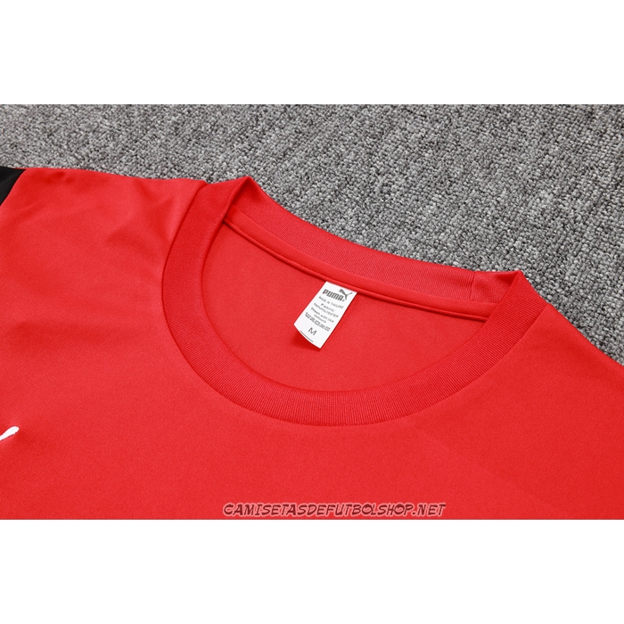 Chandal del AC Milan 23-24 Manga Corta Rojo